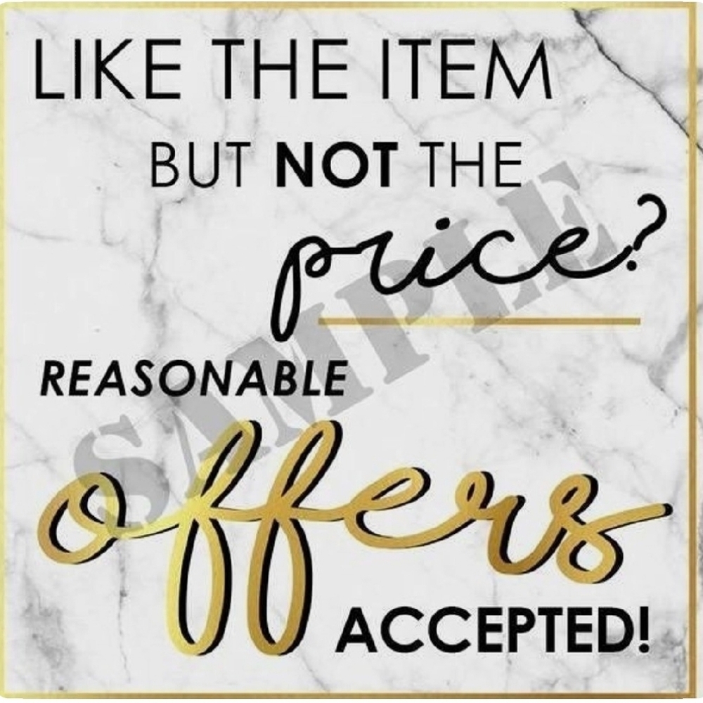 Like the item? Make me an offer or bundle!